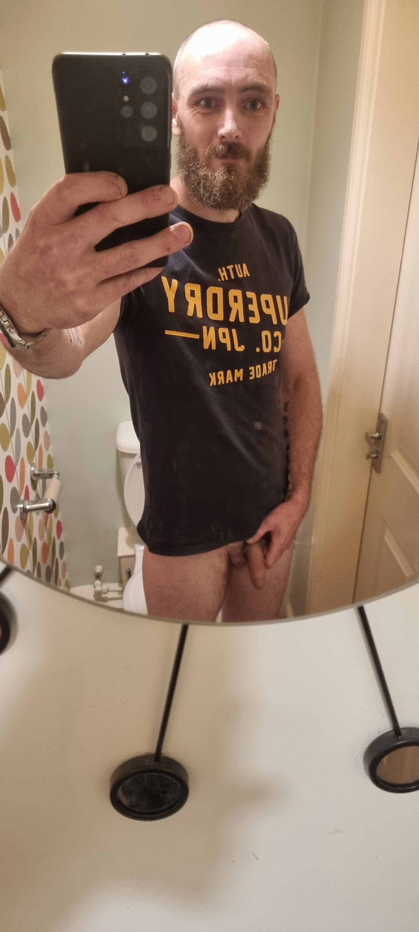 Photo by Sc07tys with the username @Sc07tys, who is a verified user,  August 9, 2022 at 12:53 AM and the text says 'cheeky flash at a party #homemade #amateur #penis #uk #British #male #solo #selfie #ratemypenis'