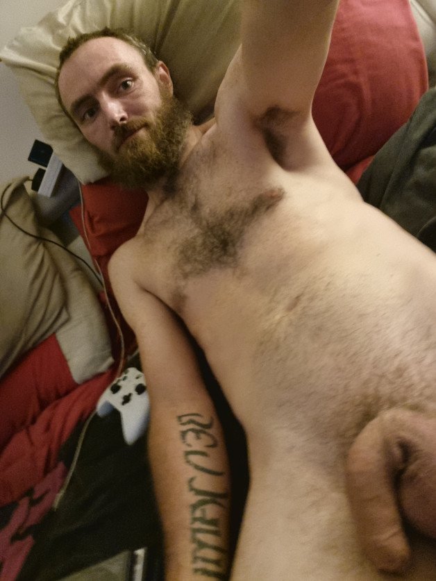 Photo by Sc07tys with the username @Sc07tys, who is a verified user, posted on July 31, 2021. The post is about the topic Rate my pussy or dick and the text says 'bored at home would love some company #selfie #naked #homemade #british #cock #amateur #uk #penis'