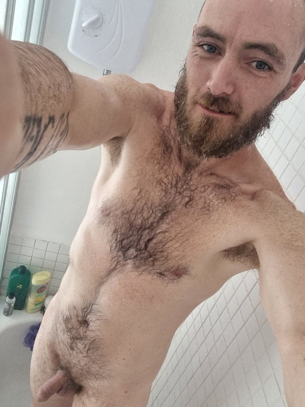 Album by Sc07tys with the username @Sc07tys, who is a verified user,  June 24, 2021 at 8:57 PM. The post is about the topic Rate my pussy or dick and the text says 'shower time             #selfie #homemade #british #cock #naked #amateur #uk'