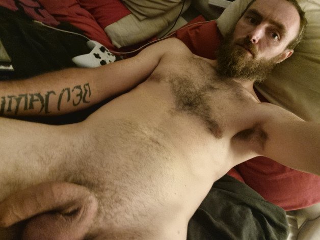 Photo by Sc07tys with the username @Sc07tys, who is a verified user, posted on July 31, 2021. The post is about the topic Rate my pussy or dick and the text says 'bored at home would love some company #selfie #naked #homemade #british #cock #amateur #uk #penis'