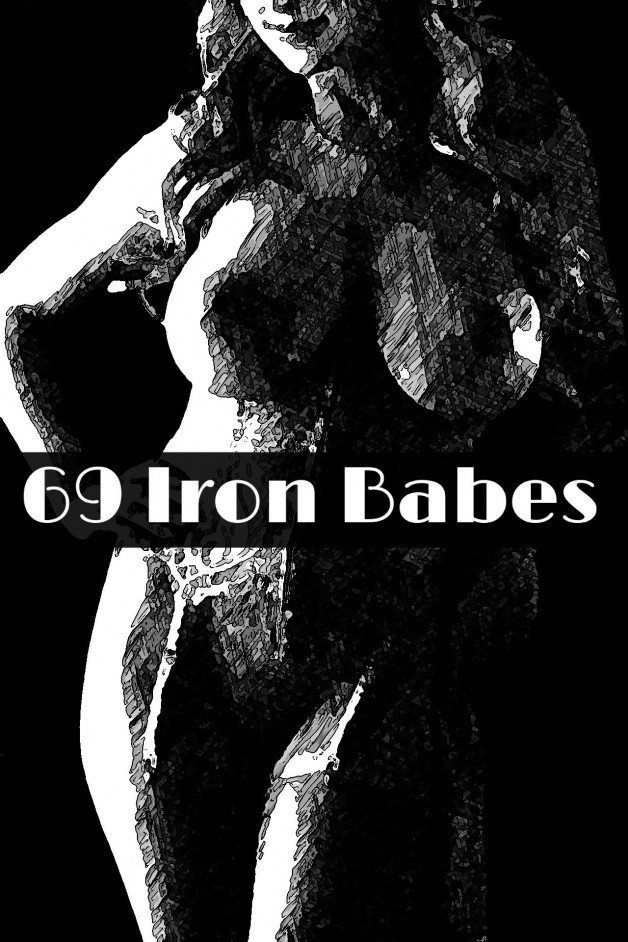Photo by CarnalVitality with the username @CarnalVitality,  December 13, 2021 at 1:26 PM and the text says 'A preview of a 69 Iron Babes piece! 
NFT will not have the watermark.
The collection of 69 pieces launches Q1 2022.
Please enjoy and support this creator!
Discord: WjgmT9pzye
Instagram: @69_iron_babes_nft'