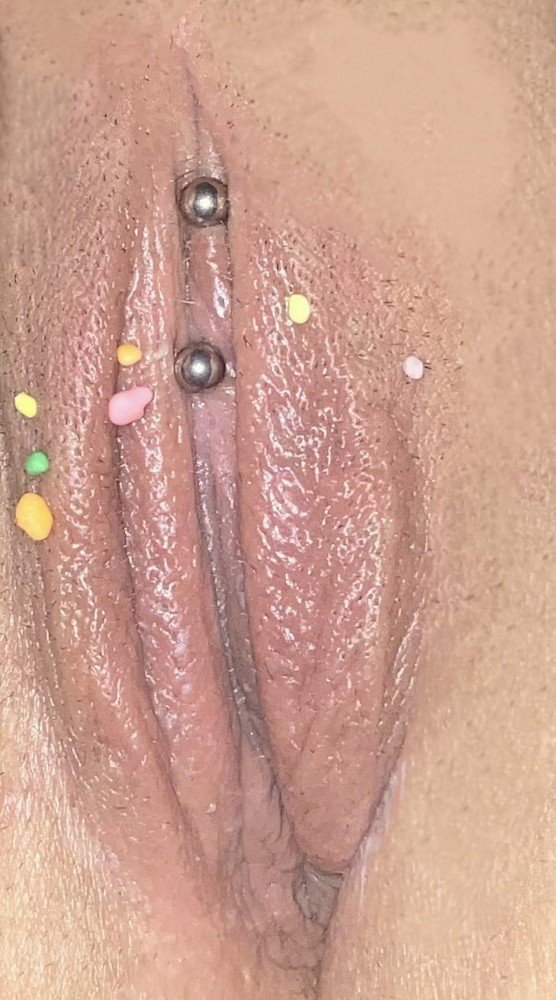 Photo by Alison Allen with the username @AlisonAuraAllen, who is a star user,  March 8, 2021 at 3:25 PM and the text says 'What to do...oh no!  I've spilled my Nerds all over the place! 🥺
#shavedpussy, #pierced, #milf, #funpussypics, #yummypussy, #ratemypussy, #amateur, #homemade, #eatme, #hotpussypics, #crashnali'