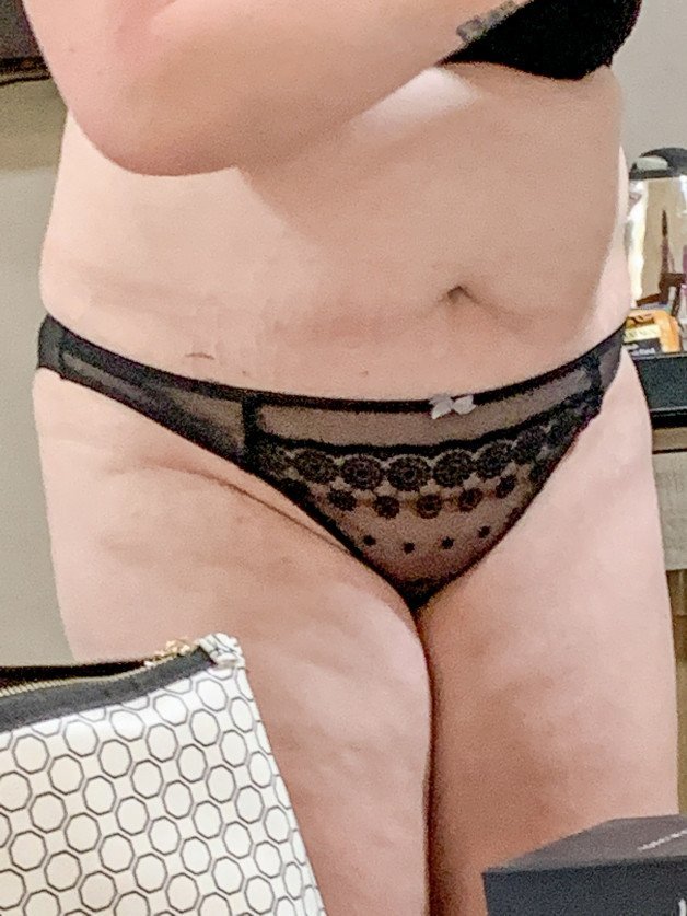 Photo by Games2020 with the username @Games2020,  December 30, 2021 at 5:30 AM. The post is about the topic MILF and the text says 'Hotwife getting ready for a night out.
Black sexy panties.
#MILF'