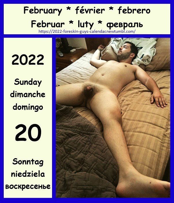 Photo by naked sleeping men with the username @mensleepingnaked, who is a verified user,  February 19, 2022 at 1:23 PM. The post is about the topic nakedsleepingmen and the text says 'Sleeping deeply with exposed glans penis'