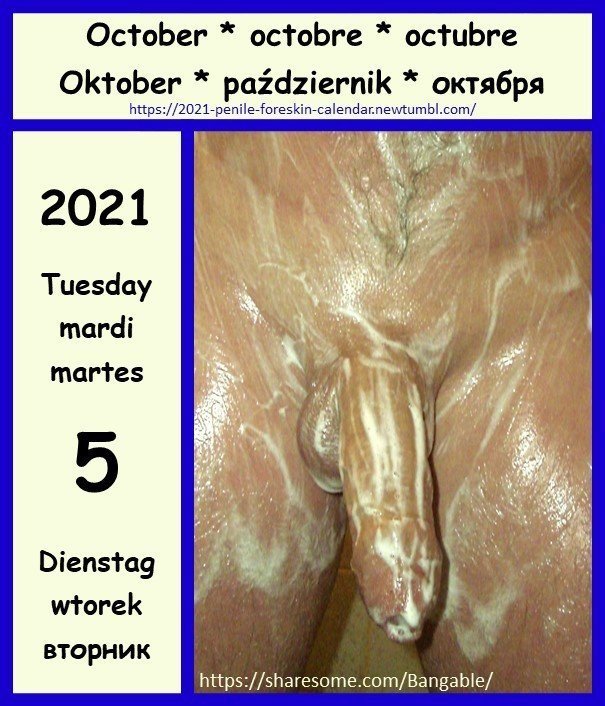 Photo by naked sleeping men with the username @mensleepingnaked, who is a verified user,  September 28, 2021 at 3:23 PM. The post is about the topic 4skincalendar2021 and the text says 'https://sharesome.com/Bangable/
Soaped cock & foreskin'