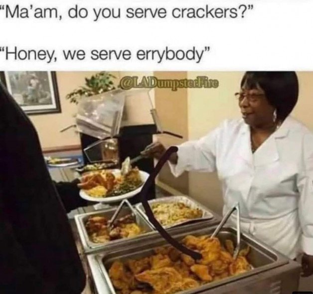 Photo by Cam Girl Podcast with the username @CamGirlDiaries, who is a brand user,  November 25, 2021 at 9:58 PM. The post is about the topic Funny SFW and the text says 'Happy Thanksgiving, you racist pieces of shit 😘😘😘😘😂😂😂😂
#memes #humor #funny #comedy #wtf'