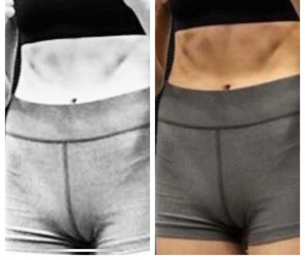 Photo by Sexualeruption with the username @Sexualeruption,  May 21, 2022 at 8:06 PM. The post is about the topic Cameltoe and the text says 'black and white camel toe. 
color camel toe'