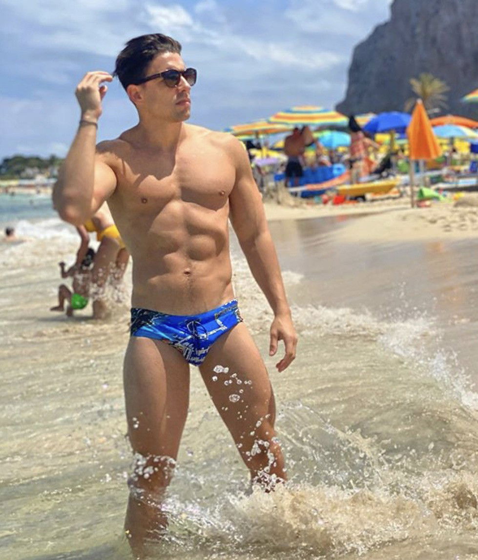 Photo by LoveTheManBulge with the username @LoveTheManBulge,  December 22, 2020 at 2:36 AM. The post is about the topic Gay and the text says 'hot swimmers'