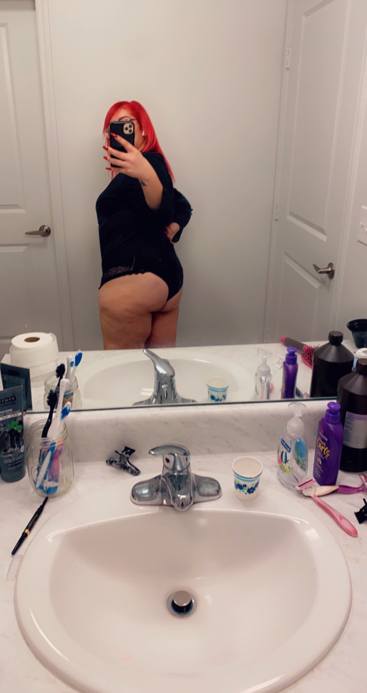 Photo by MexicanQueenn with the username @MexicanQueenn, who is a star user,  December 21, 2020 at 10:36 PM. The post is about the topic Ass and the text says 'new to this but i also sell content 
snapchat: briianna_ramos'