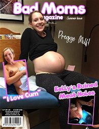 Photo by Badmomsmagazine with the username @Badmomsmagazine,  June 15, 2023 at 7:52 AM. The post is about the topic Preggo and the text says 'Summer Issue Cover!'