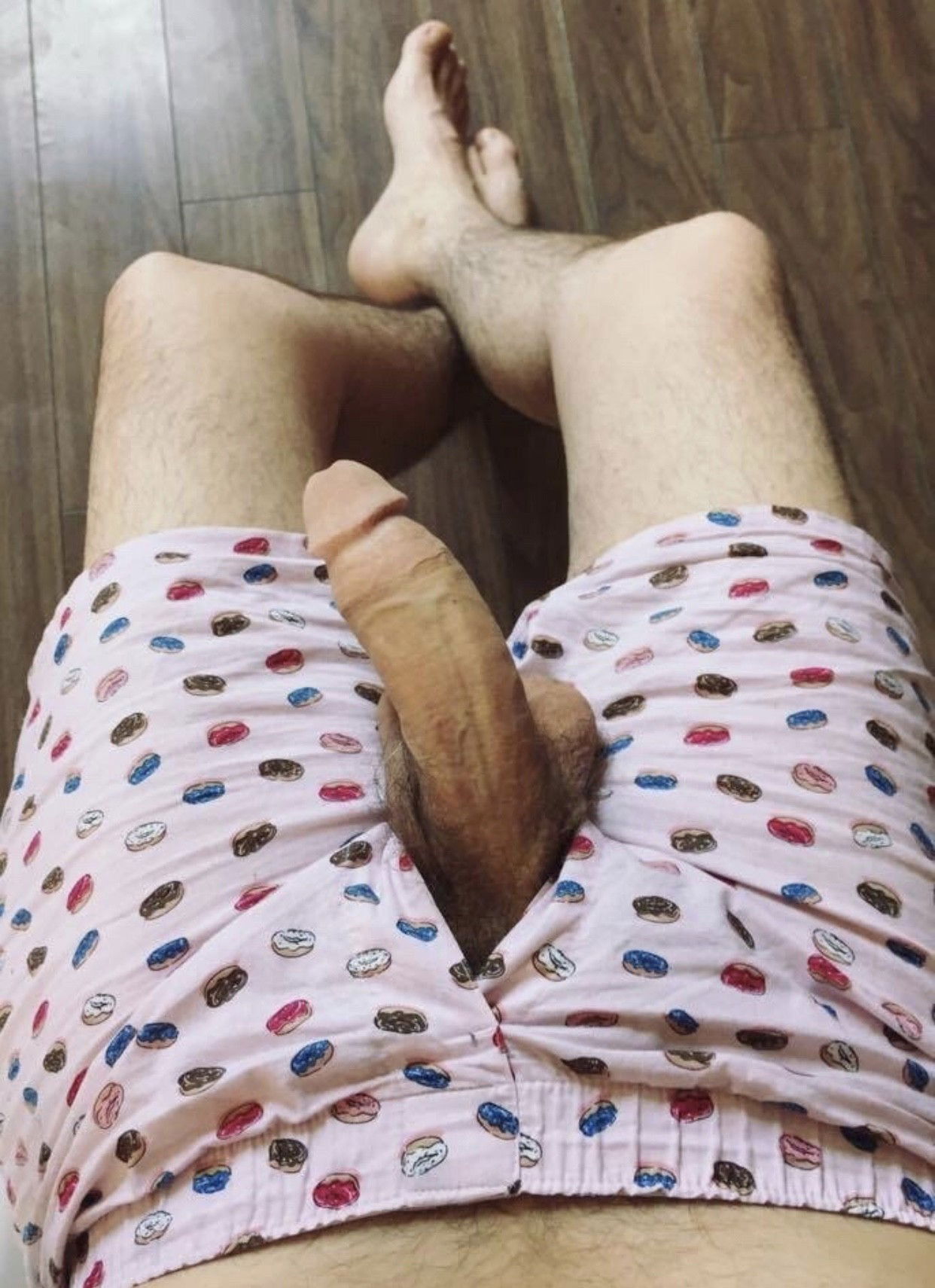 Photo by LeFoutre with the username @LeFoutre,  April 16, 2019 at 3:26 AM. The post is about the topic DIcks out and the text says 'Hot cock.  Cute underwear too'