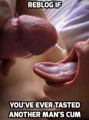 Post by NakedBiguy with the username @NakedBiguy, who is a verified user, posted on February 27, 2024 and the text says 'I have and want to taste more'