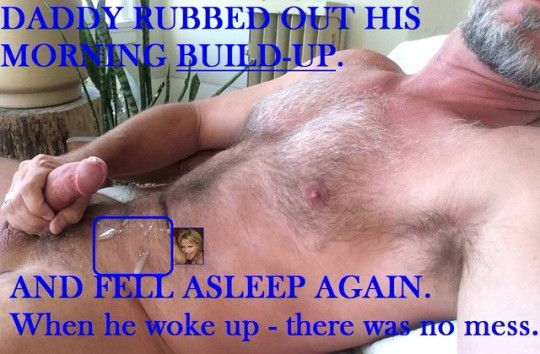 Watch the Photo by WOULD YOU SUCK IT??? with the username @wudusukit, posted on January 4, 2021. The post is about the topic Wud U Suk It???. and the text says 'Daddy's Morning Build Up.

Daddy didn't know I had cleaned up his little creamy mess with my tongue that morning as he was sleeping. He was so tired after his early morning rub and jack, that he didn't know I had a little salty, gooey snack on his behalf...'