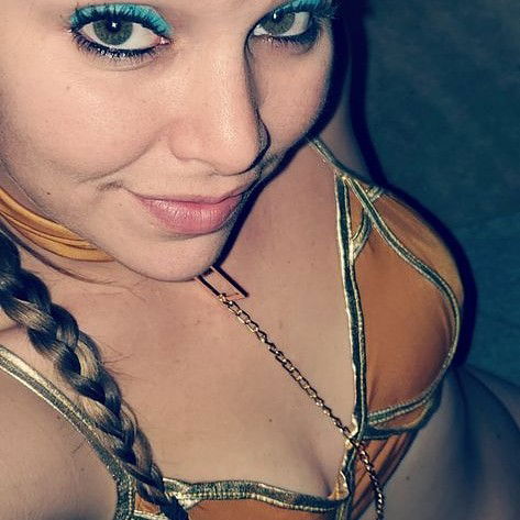 Photo by Divanation1 with the username @Divanation1,  January 4, 2021 at 5:02 AM. The post is about the topic Amateurs and the text says 'will be playing with this slave  Princess Leia outfit again very soon! 
50% of promo still avalibe
limited time only!'