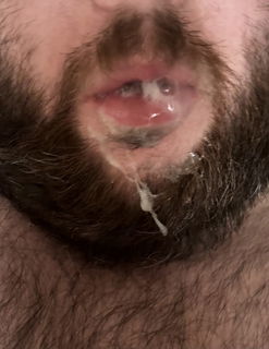 Album by Awilly09 with the username @Awilly09, who is a verified user,  September 29, 2024 at 6:25 AM. The post is about the topic Gay and the text says 'love having a mouth and face full of cum. Every drop is cleaned up and swallowed'