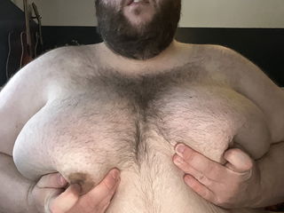 Album by Awilly09 with the username @Awilly09, who is a verified user,  September 22, 2024 at 10:31 PM. The post is about the topic Gay and the text says 'sometimes i love to play with my fat body'