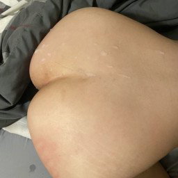 Photo by angelicrose407 with the username @angelicrose407, who is a star user,  March 4, 2021 at 7:28 AM. The post is about the topic Spanking and the text says 'spot the hand print?'