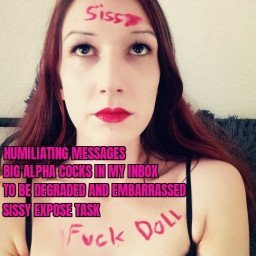 Photo by MicheleDominique with the username @MicheleDominique,  January 19, 2021 at 12:48 AM. The post is about the topic Sissy and the text says 'my first reblog one'