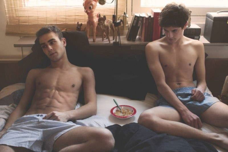 Watch the Photo by Privatemale with the username @Privatemale, posted on February 2, 2013 and the text says 'bestofbromance:

so, #breakfast is over… now what #bro?     #topher

tweet us @BestOfBromance'