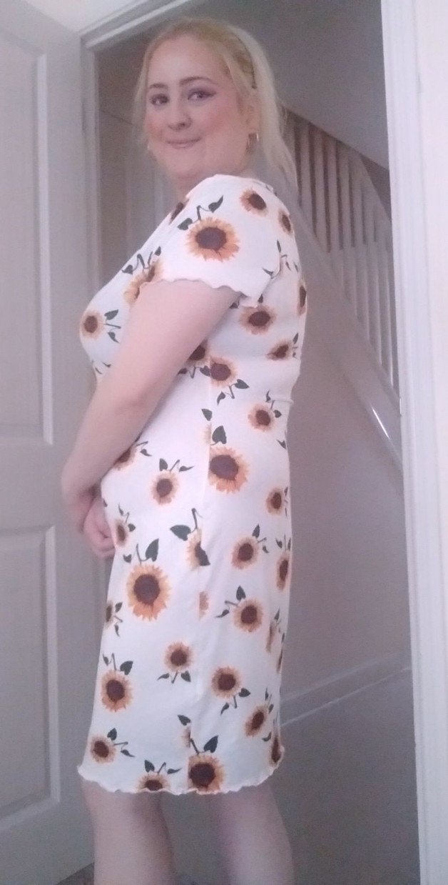 Photo by Elsiedestiny with the username @Elsiedestiny, who is a star user,  July 2, 2022 at 1:47 AM. The post is about the topic Big Natural Boobs and the text says 'Feeling pretty wearing my dress ♥️'