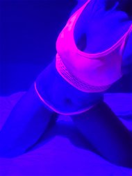 Photo by Kellie-HQ with the username @Kellie-HQ, who is a star user,  January 22, 2021 at 10:52 PM. The post is about the topic Blacklight fun