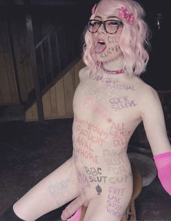 Photo by Apeggedsissy with the username @Apeggedsissy,  March 21, 2021 at 9:28 PM. The post is about the topic sissy slut and the text says '😂 you dirty whore!'