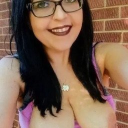 Photo by Angelapussy1212 with the username @Angelapussy1212, who is a verified user,  April 15, 2024 at 3:57 PM and the text says 'love showing my big sexy titties off 🤤💋🤓and i need some hot loads of cum all over my slutty titties and glasses 🤓😋💦🤤'