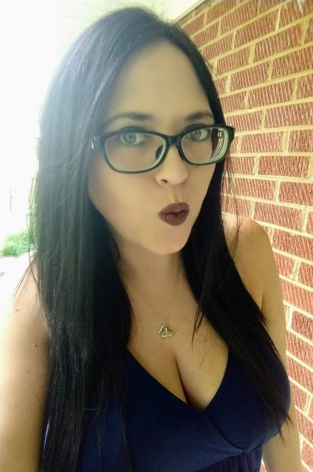 Photo by Angelapussy1212 with the username @Angelapussy1212, who is a verified user,  March 19, 2021 at 9:02 PM. The post is about the topic Rate my pussy and the text says 'please cum all over my glasses 🤓💦💦💦😘'