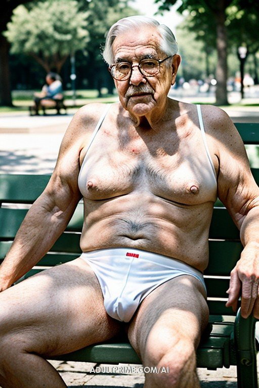 Watch the Photo by AdultPrime with the username @adultprime, who is a brand user, posted on December 30, 2023. The post is about the topic Gay grandpas. and the text says 'Tight whities...'