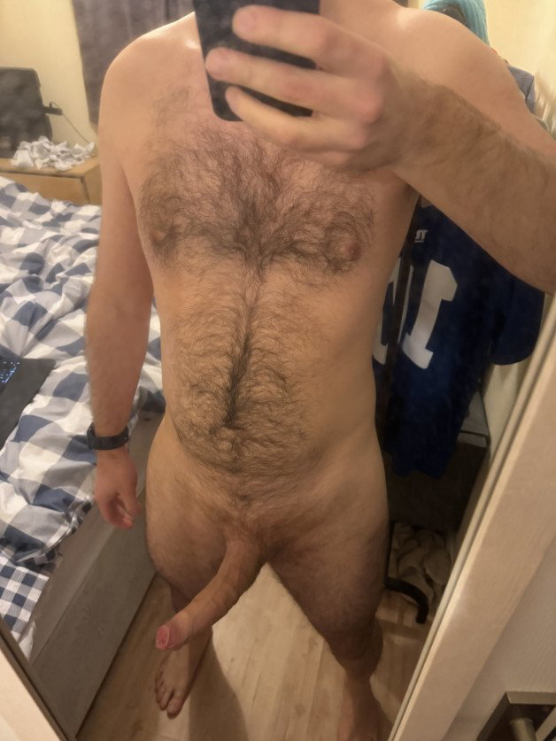 Photo by Im4evahard with the username @Im4evahard, who is a verified user,  March 10, 2024 at 8:36 PM. The post is about the topic Big Cock Lovers and the text says 'Don't tell me I'm not getting sexier 😈'