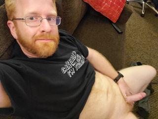 Photo by OtterInRed with the username @OtterInRed, who is a verified user,  July 3, 2019 at 11:29 AM. The post is about the topic DIcks out and the text says '#cubbyinred #otterinred #cubby #gingerbutt #gingerass #firebottom #fuckme #gingerdick #gingercock #firecrotch #flaciddick #flaccid #softdick #softcock #bigballs #smallcock #smalldick #smallandproud'