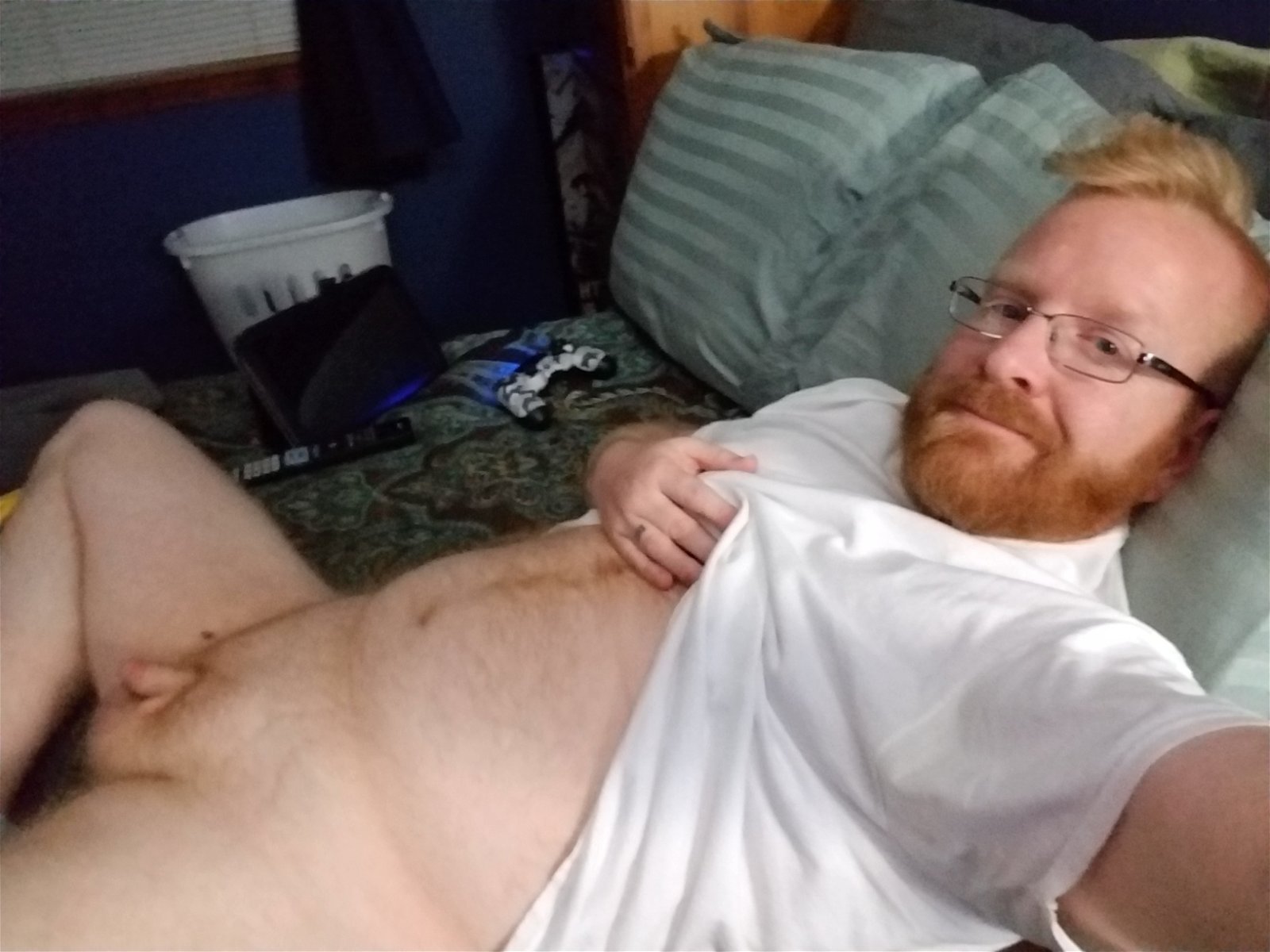 Photo by OtterInRed with the username @OtterInRed, who is a verified user,  December 21, 2018 at 4:54 PM. The post is about the topic SmallDick and the text says '#GingerCubby #Cubby #Ginger #GayGinger #smallcock #littlecock #smallandproud #FurryGingerMan'