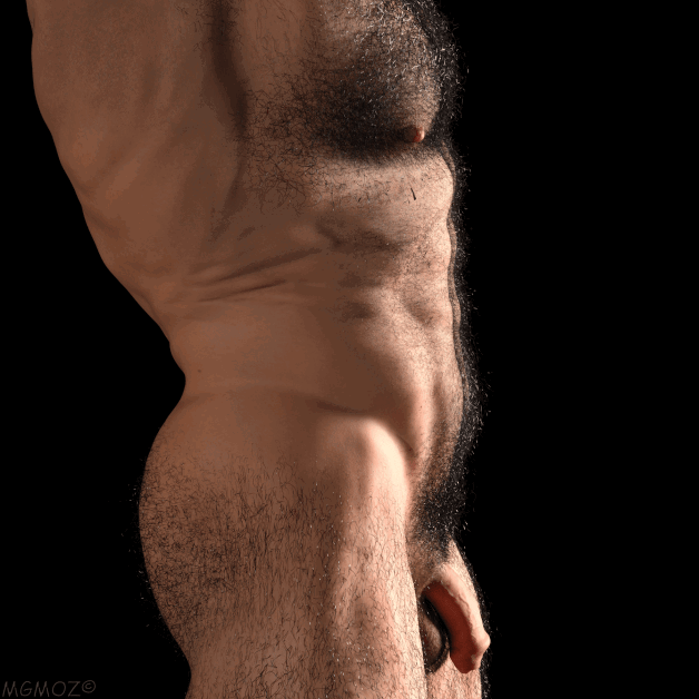 Photo by mgmoz with the username @mgmoz,  November 1, 2023 at 8:09 AM. The post is about the topic 2HOT4SOME and the text says 'Hairy Torso 2 - Copyright 2023'